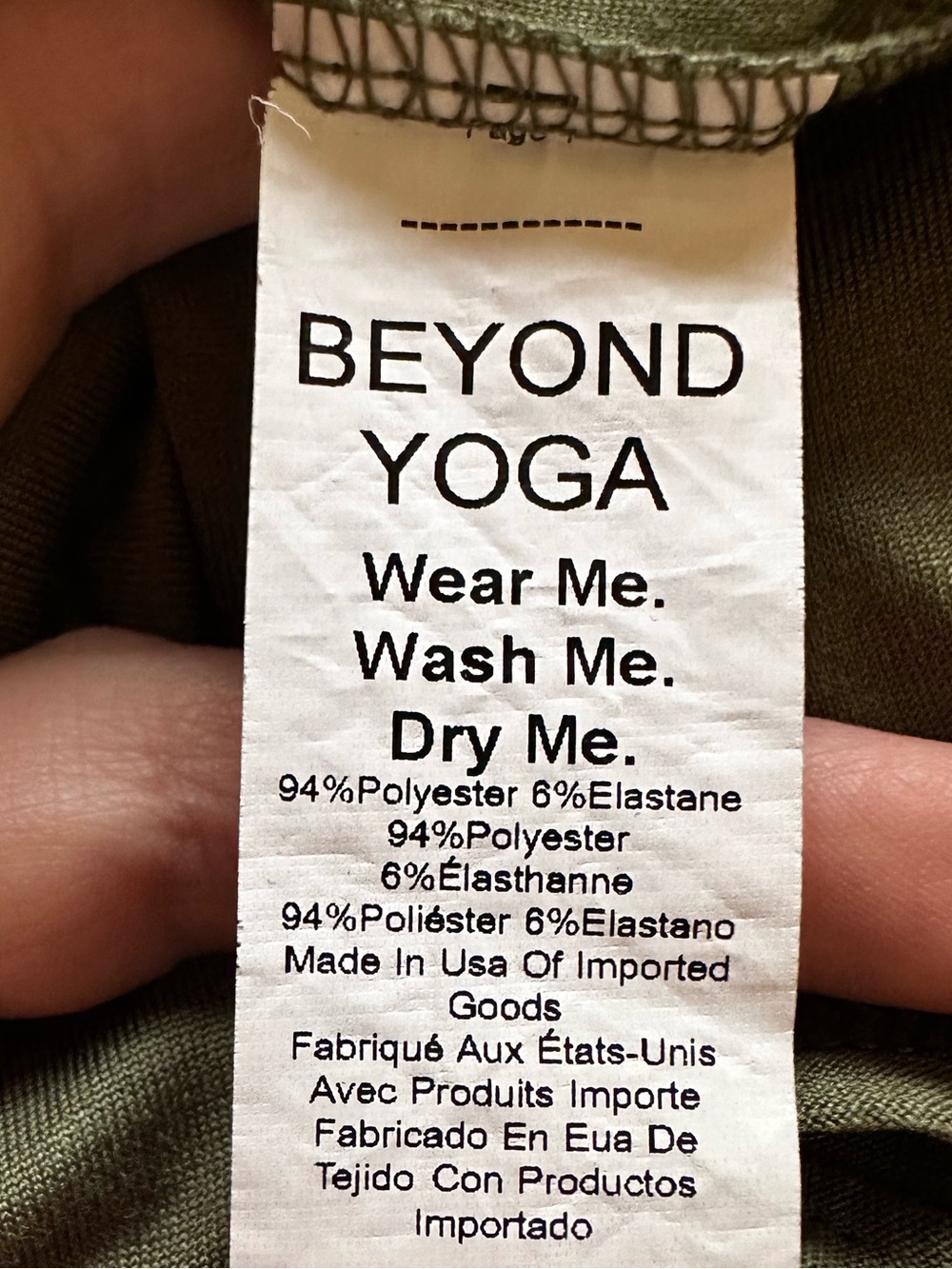 Beyond Yoga Green Featherweight Getaway Dress SZ Medium MIDI Sleeveless Casual - Picture 6 of 10